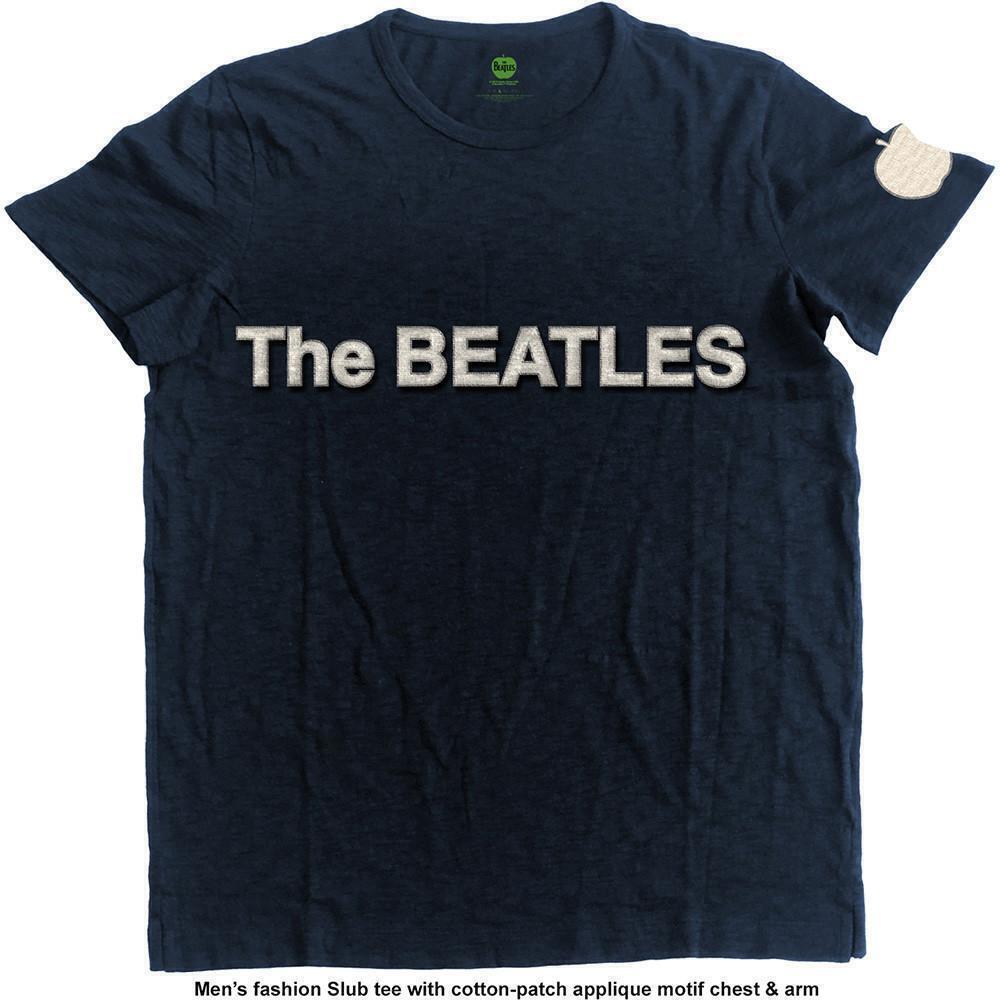 The Beatles Apple Logo Classic Rock Band Fan T Shirt